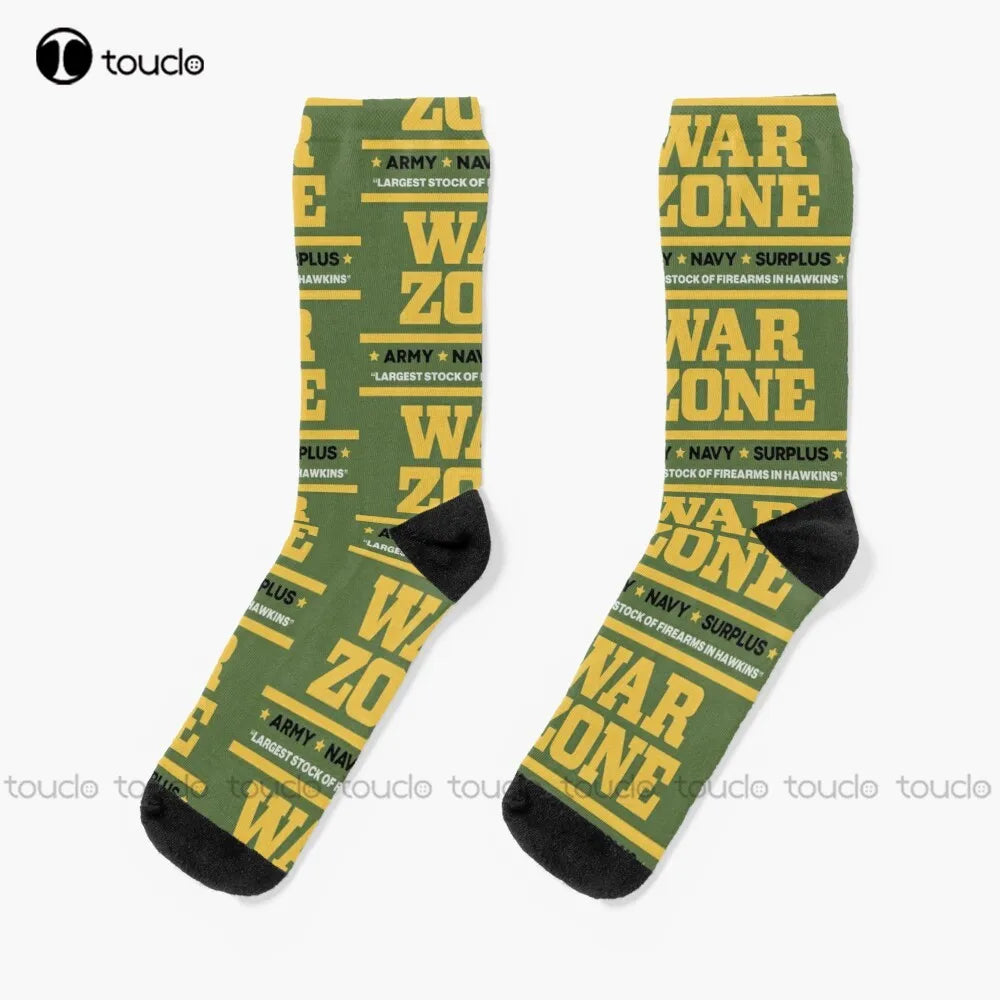 Chaussettes Stranger Things Hawkins War Zone – visuel 2