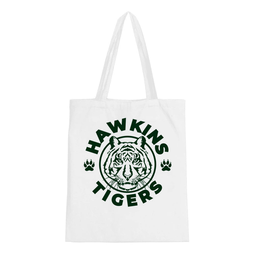 Tote bag Stranger Things Hawkins Tigers vu de face
