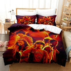 Housse de couette Stranger Things la bande en orange flamboyant