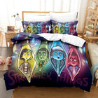 Parure de lit Stranger Things la bande en ampoules de guirlande
