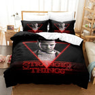 Parure de lit Stranger Things Onze saison 1 triangle rouge